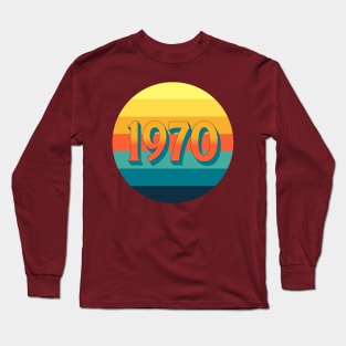 1970 Vintage Sunset Long Sleeve T-Shirt